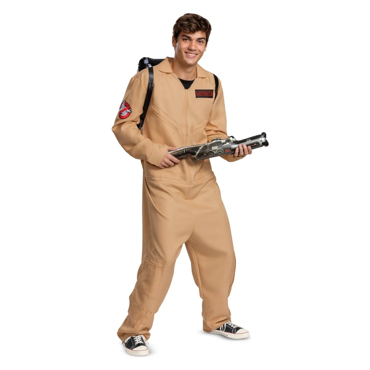 Ghostbusters Deluxe Costume for Adults, Jumpsuit and Accessories - Image 2
