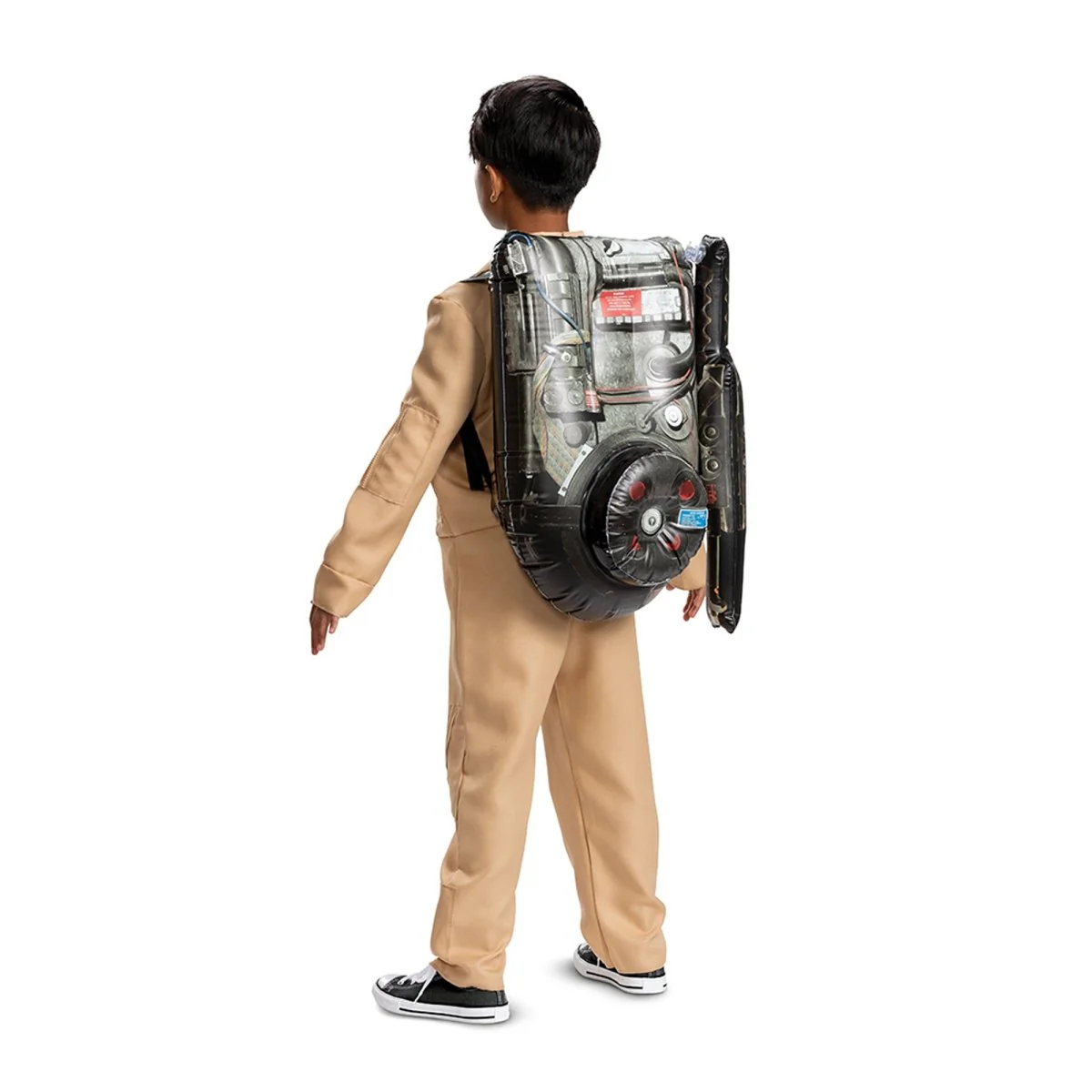 Ghostbusters Deluxe Costume for Kids, Jumpsuit and Proton Pack with Wand - Image 3