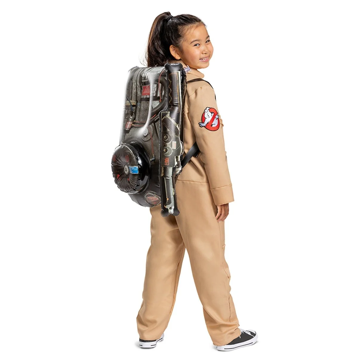 Ghostbusters Deluxe Costume for Kids, Jumpsuit and Proton Pack with Wand - Image 5