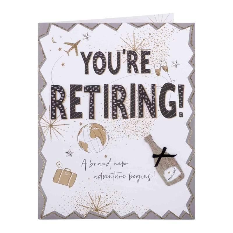 Gigantic Card, You're Retiring