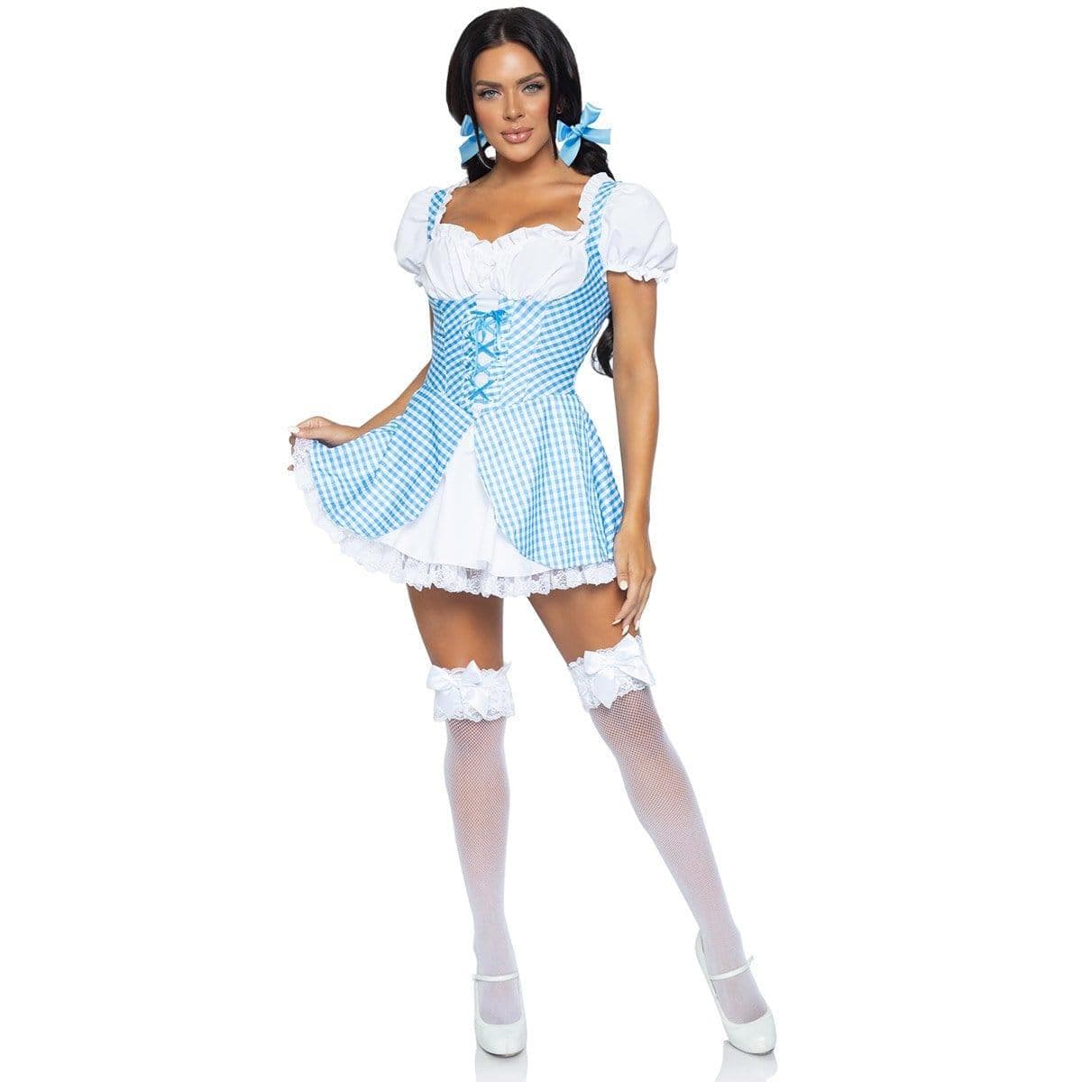 Gingham Blue Dress for Adults - Image 4