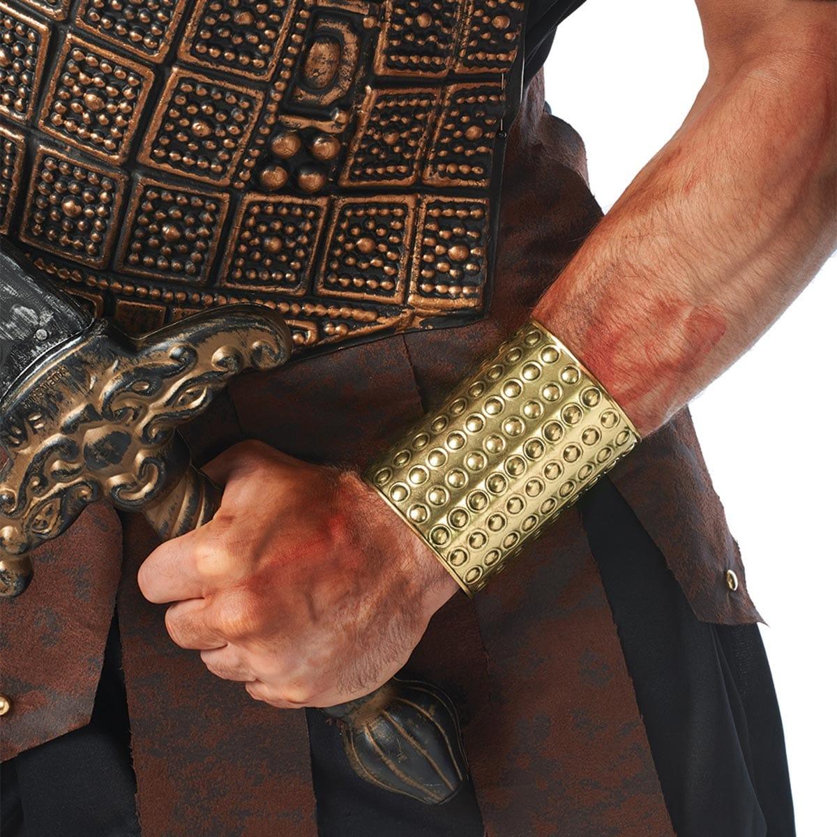 Gold gladiator cuff