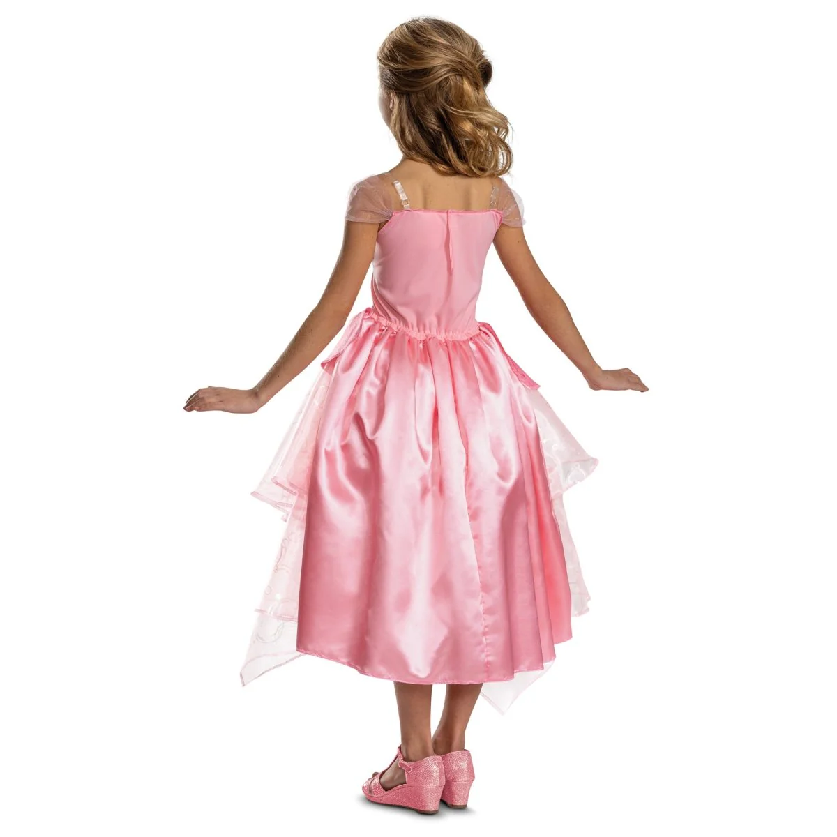 Glinda Classic Costume for Kids, Wicked, Pink Dress - Image 3