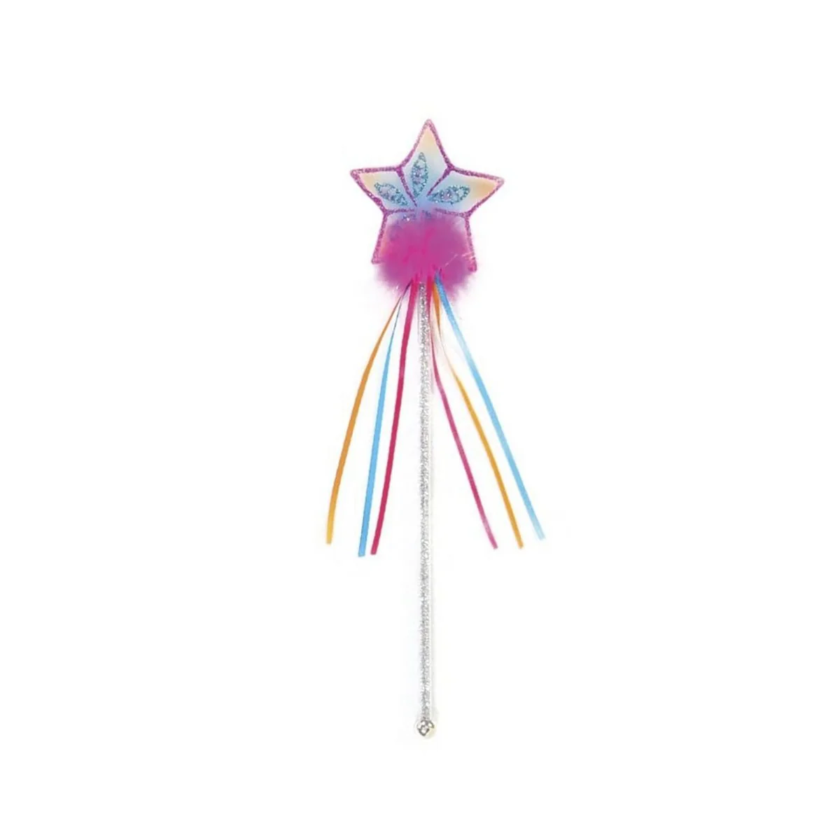 Glitter Rainbow Star Wand, Assortment, 1 Count - Image 2