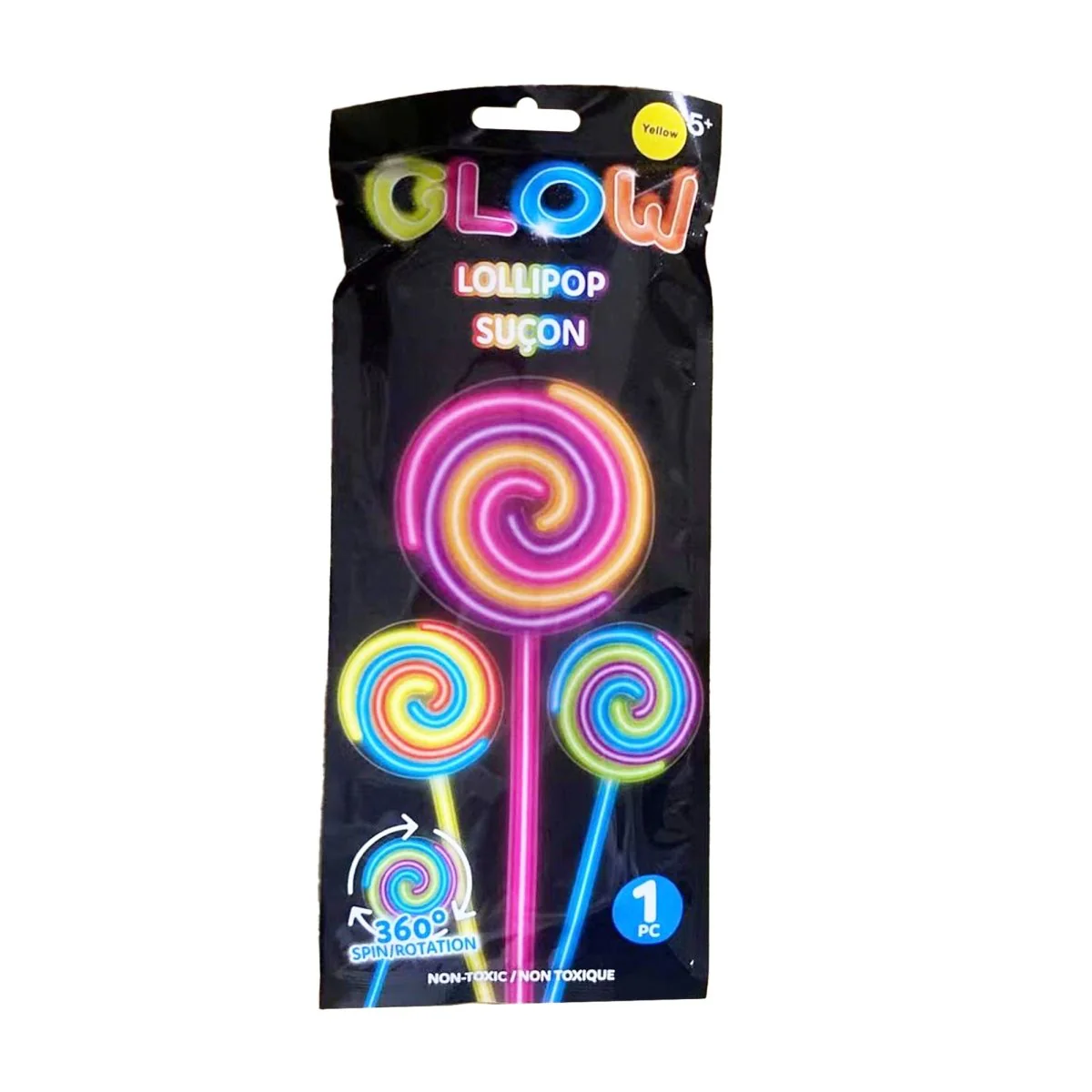 Lollipop Shaped Glow Stick, 1 Count