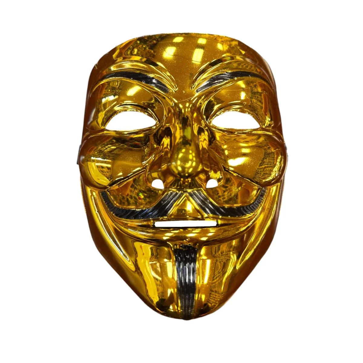 Gold Vendetta Face Mask for Adults - Image 2