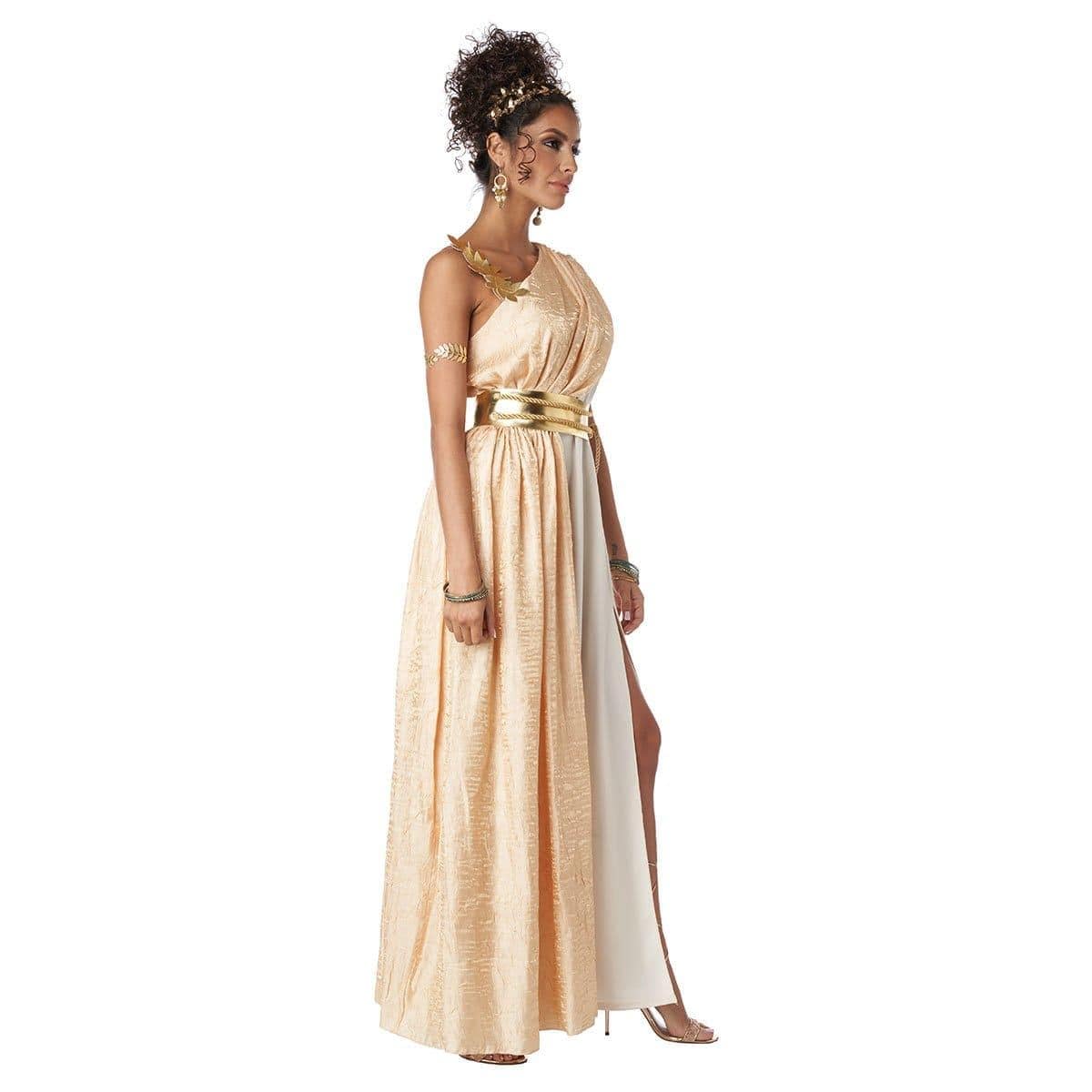 Golden Goddess Costume for Adults - Image 2
