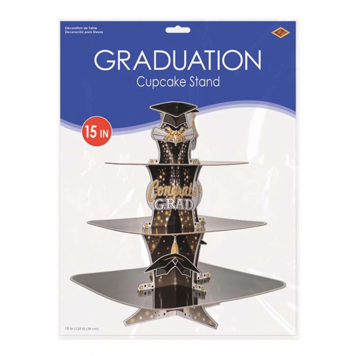 Graduation Cake Stand, 15 Inches, 1 Count - Image 3