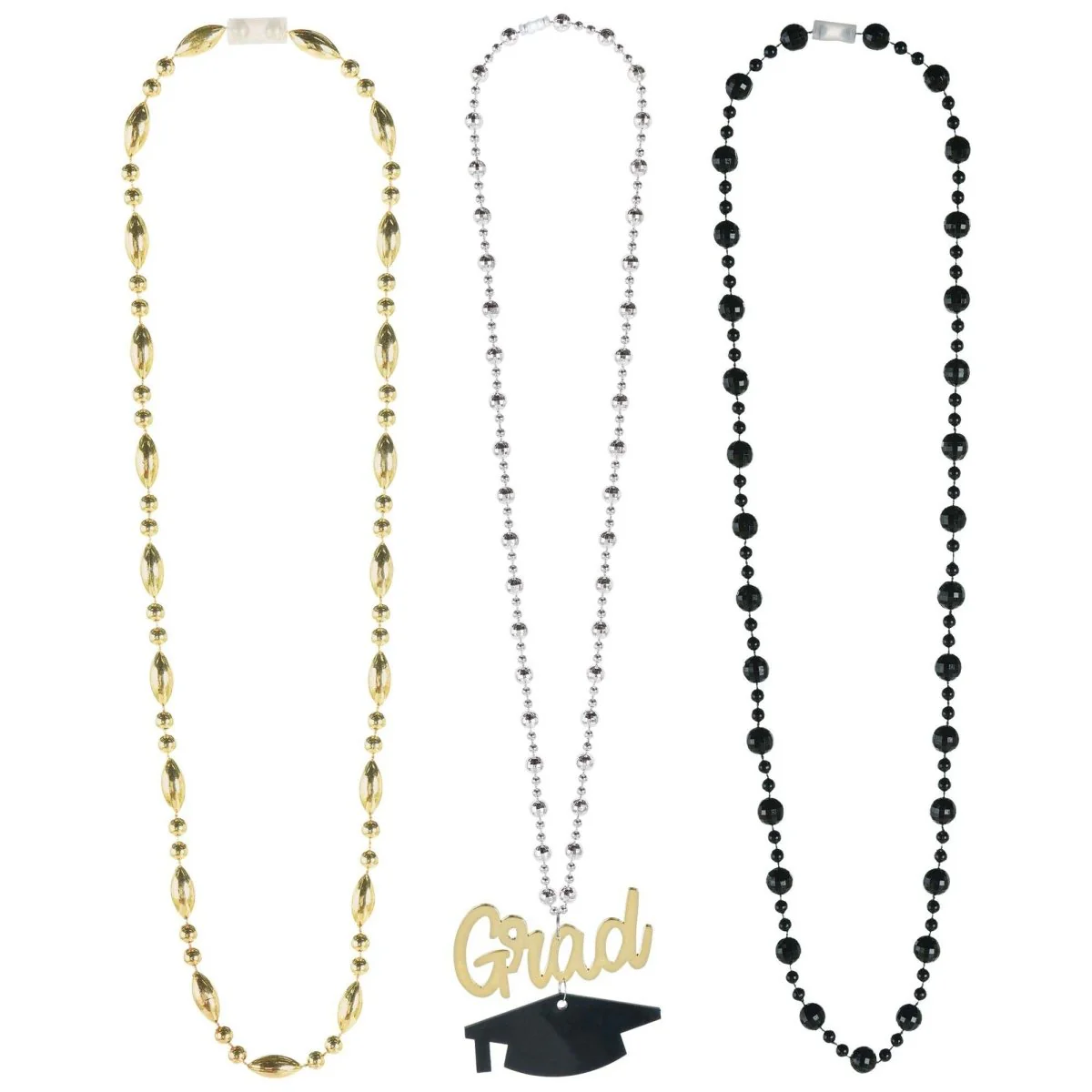 Graduation Layered Beaded Necklace, 20 Inches, 1 Count