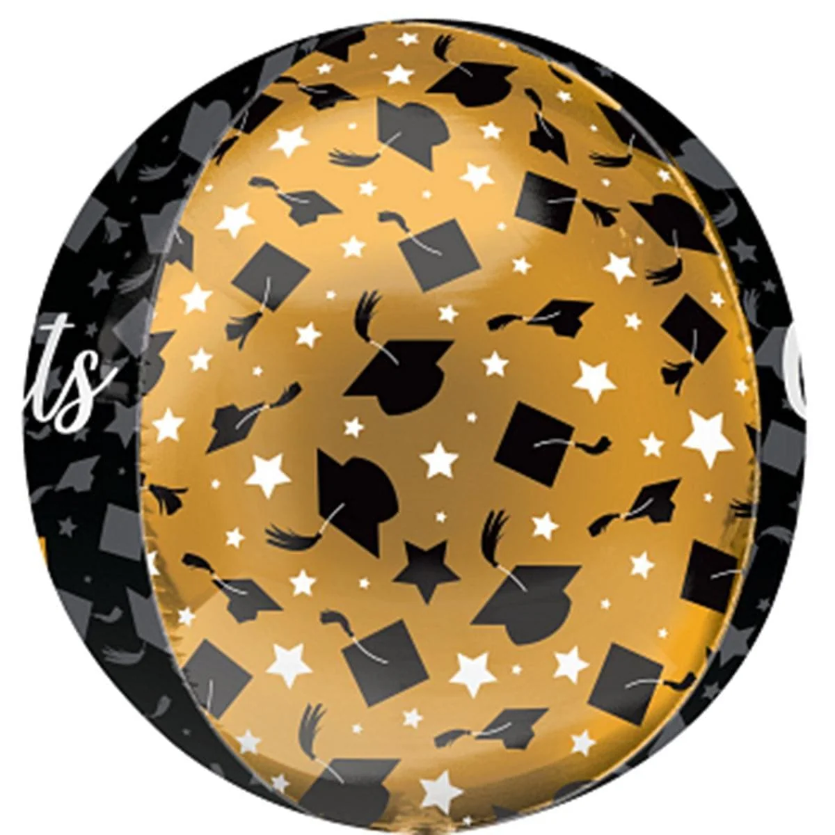 Graduation Orbz Balloon "Congrats on Your Achievement!", 15 in - Image 2