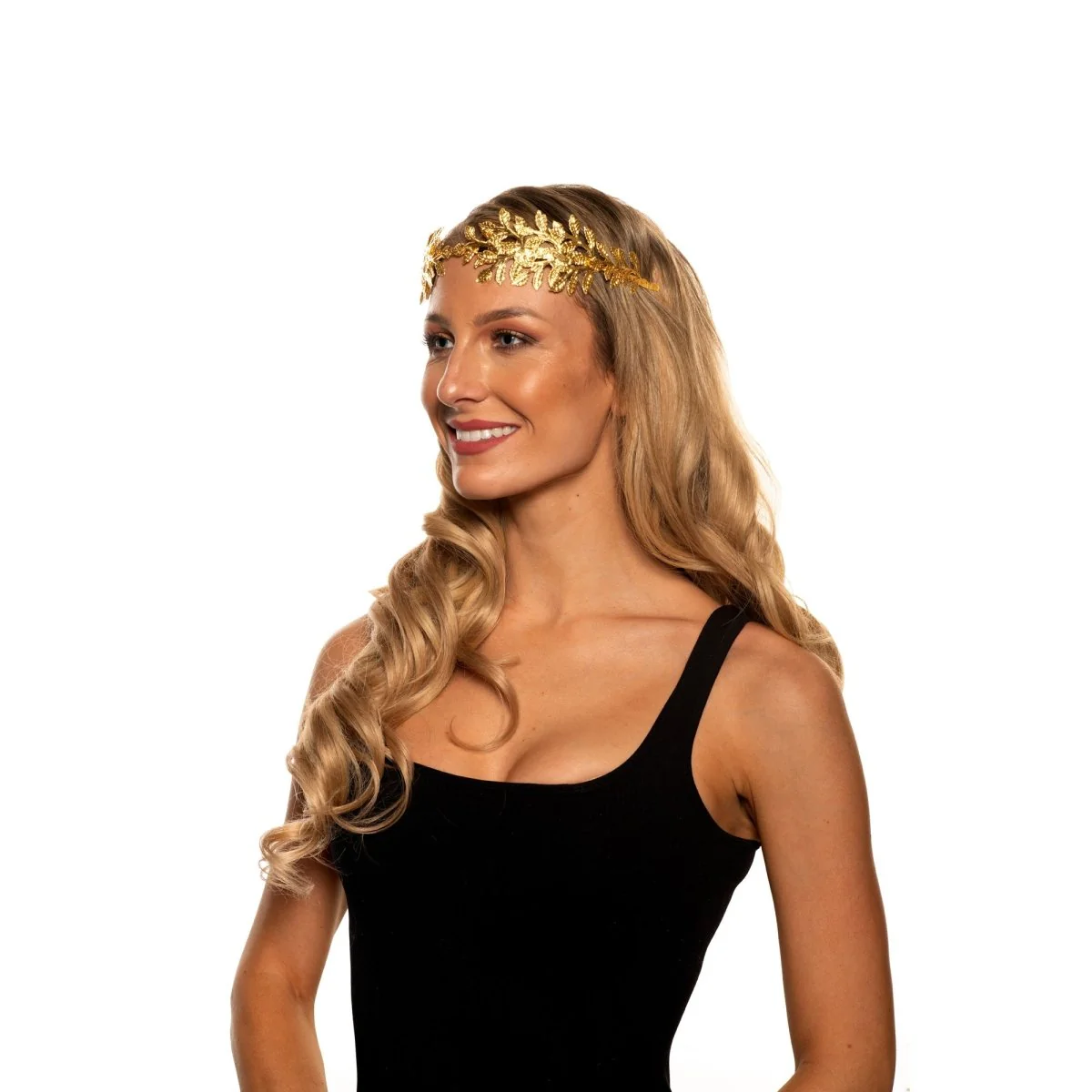 Greek Gold Leaf Tiara, 1 Count