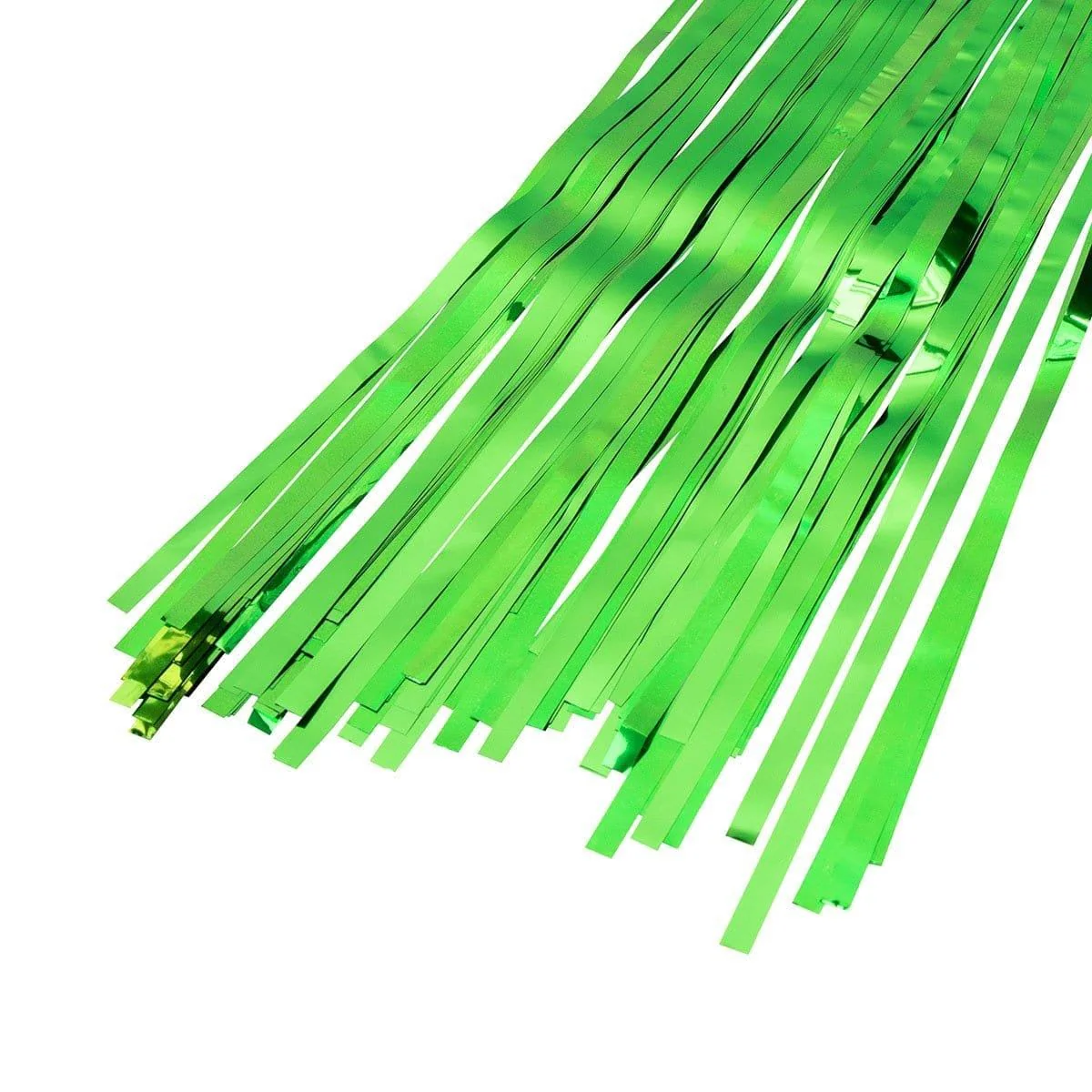 Green Foil Fringe Curtain - Image 3