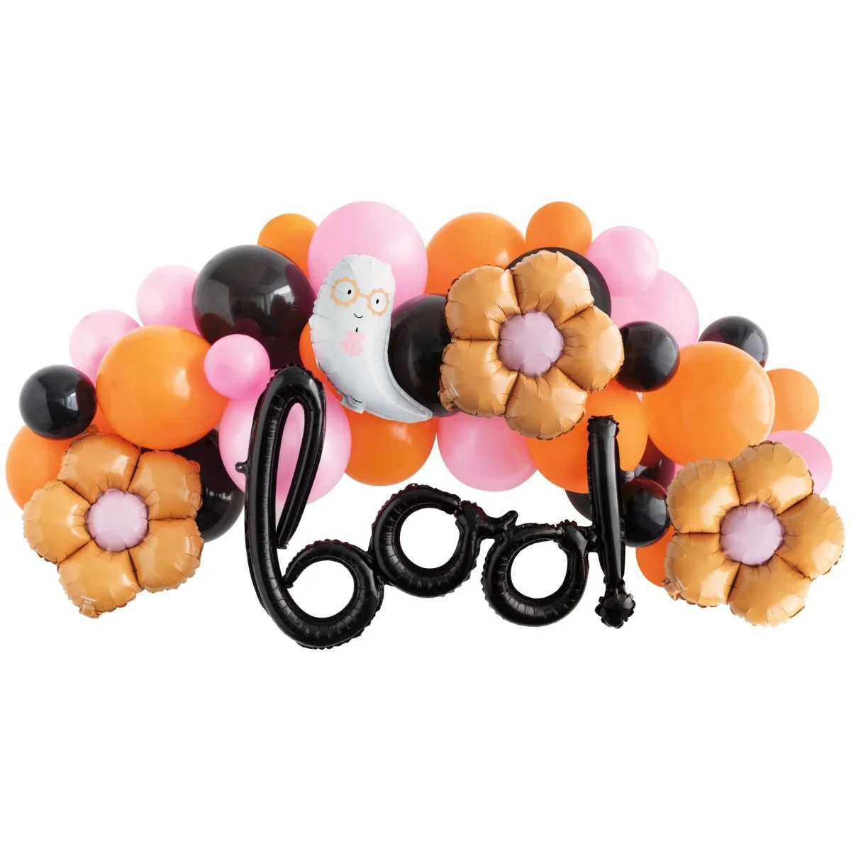 Groovy Halloween Latex and Foil Balloon Arch Kit, 35 Count