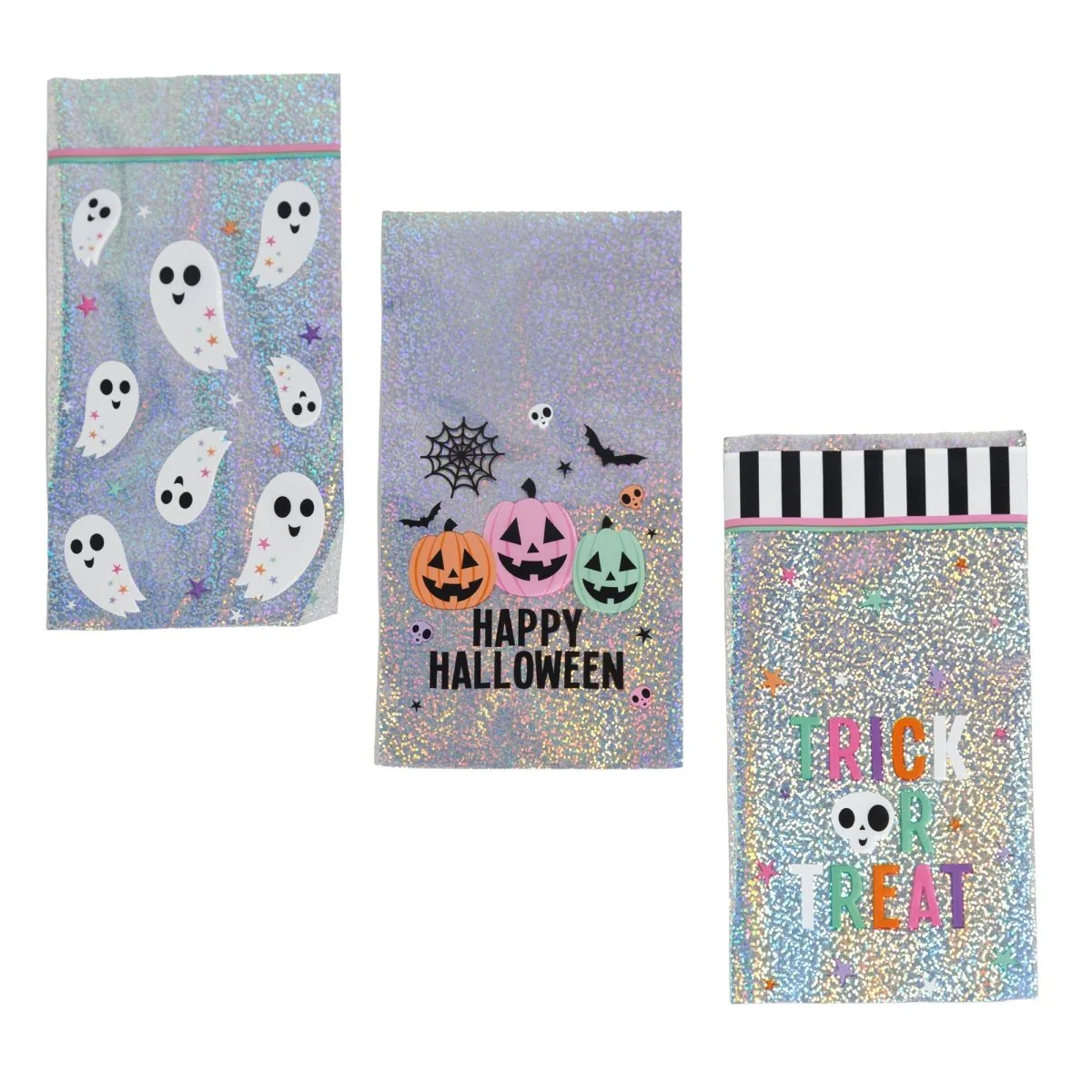 Halloween Hologram Loot Bag, Assortment,24 Count
