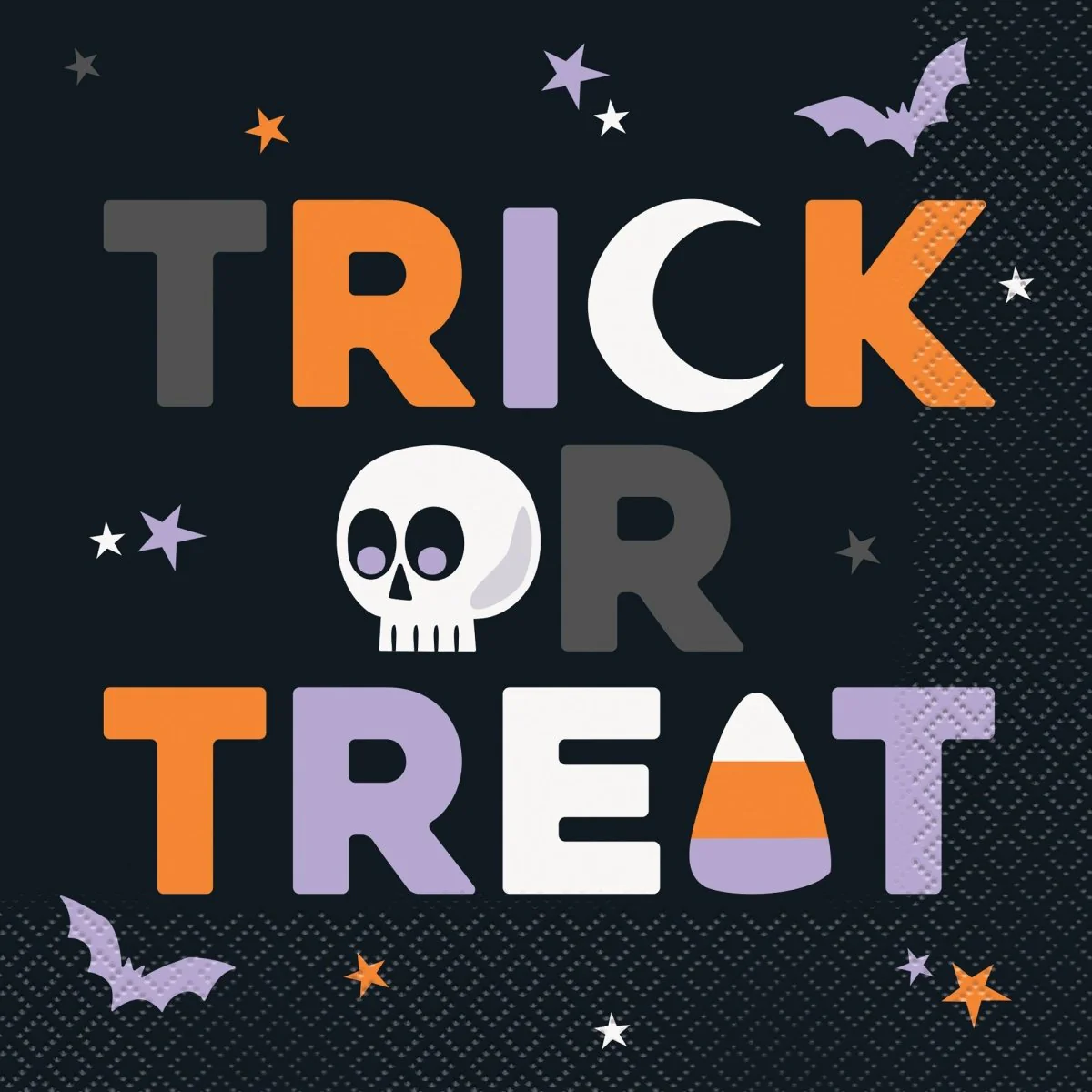 Halloween Night Large Lunch Napkins, 16 Count