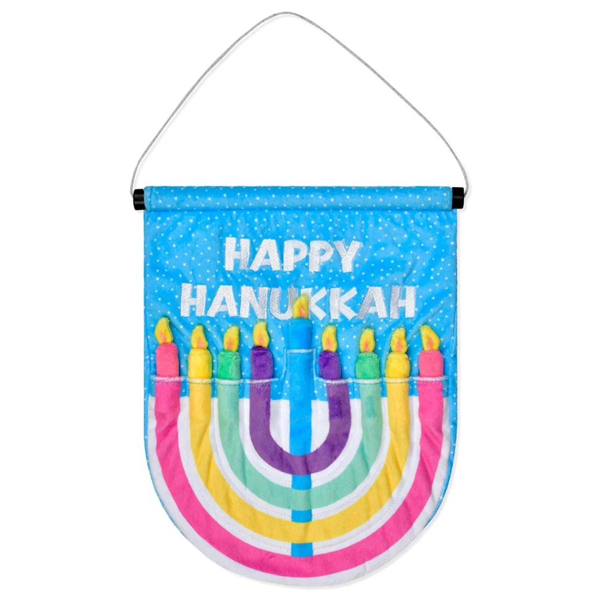 Hanukkah Plush Hanging Decoration, 1 Count