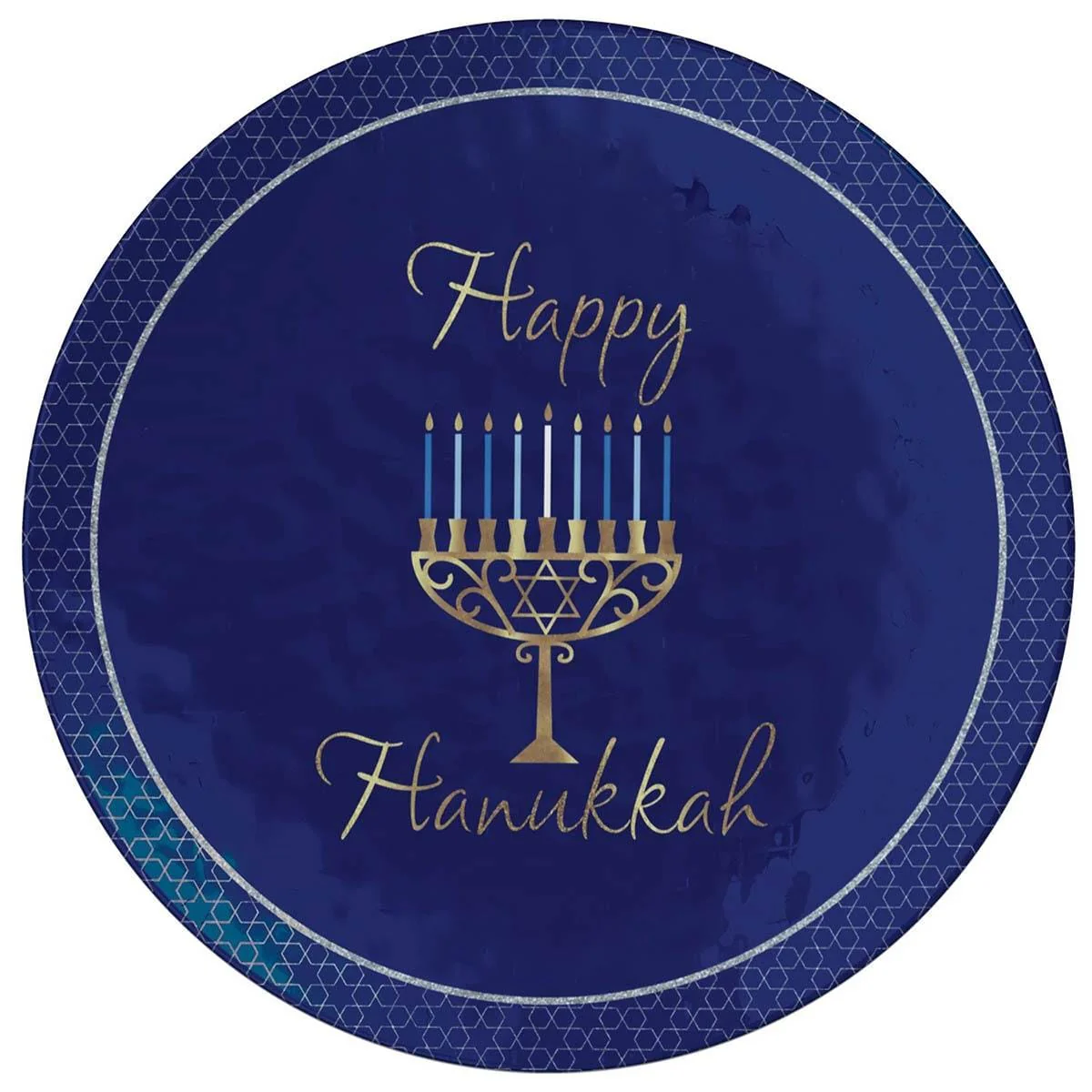 Hanukkah Round Platter