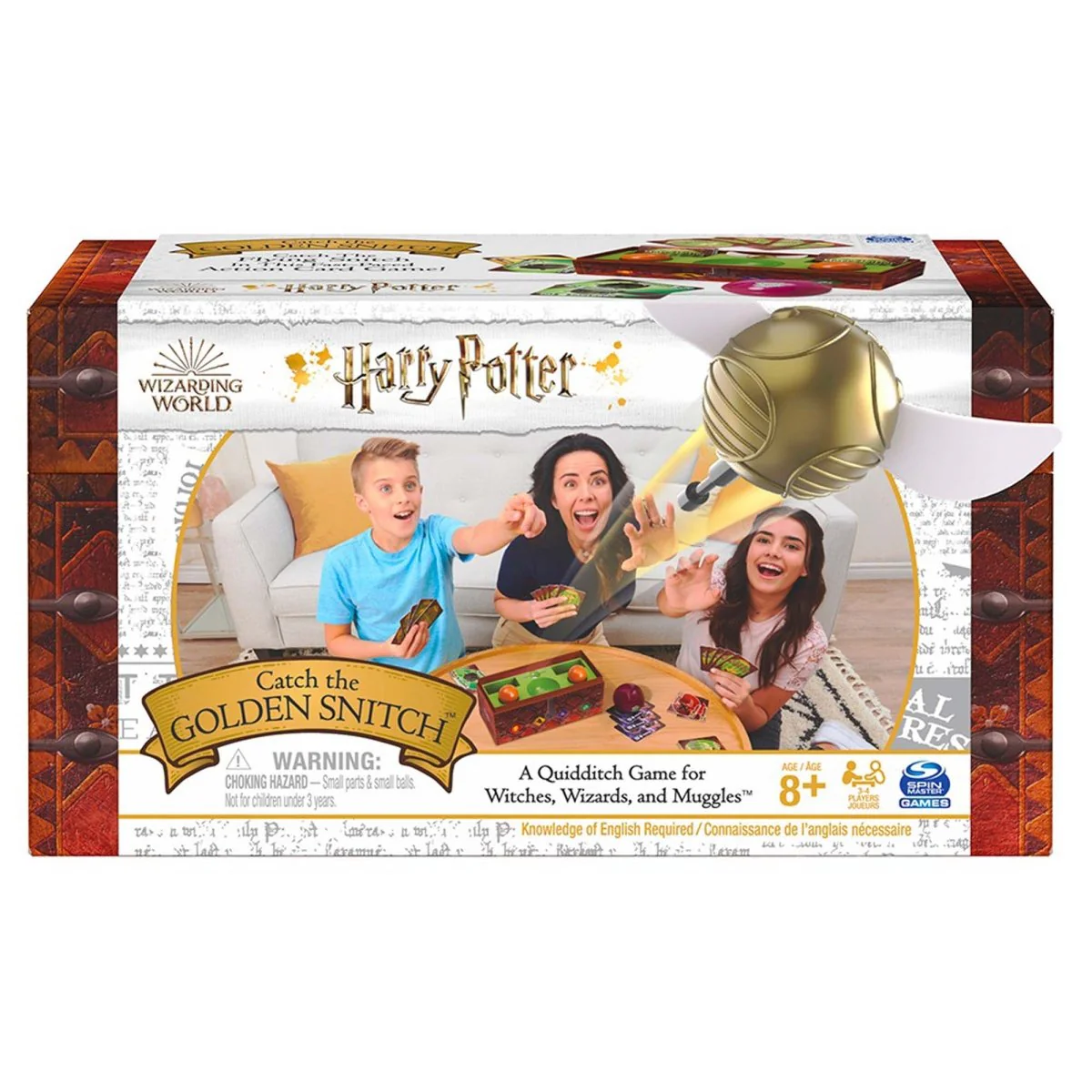Harry Potter Catch the Snitch Board Game, English Version, 1 Count - Image 6