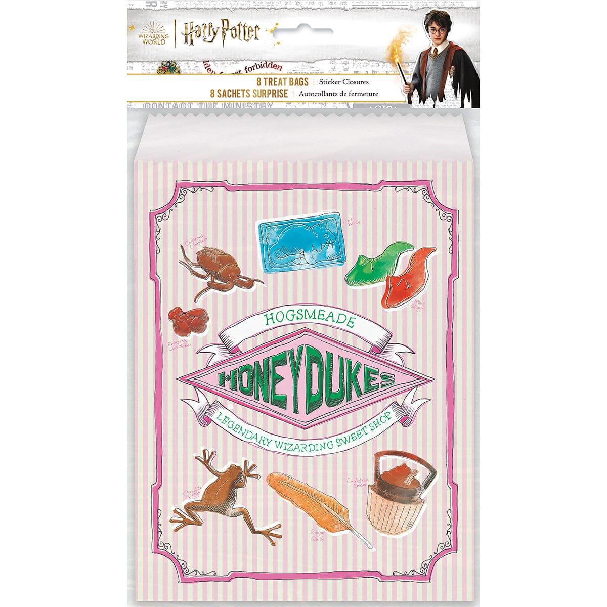Harry Potter Loot Bags, 8 Count