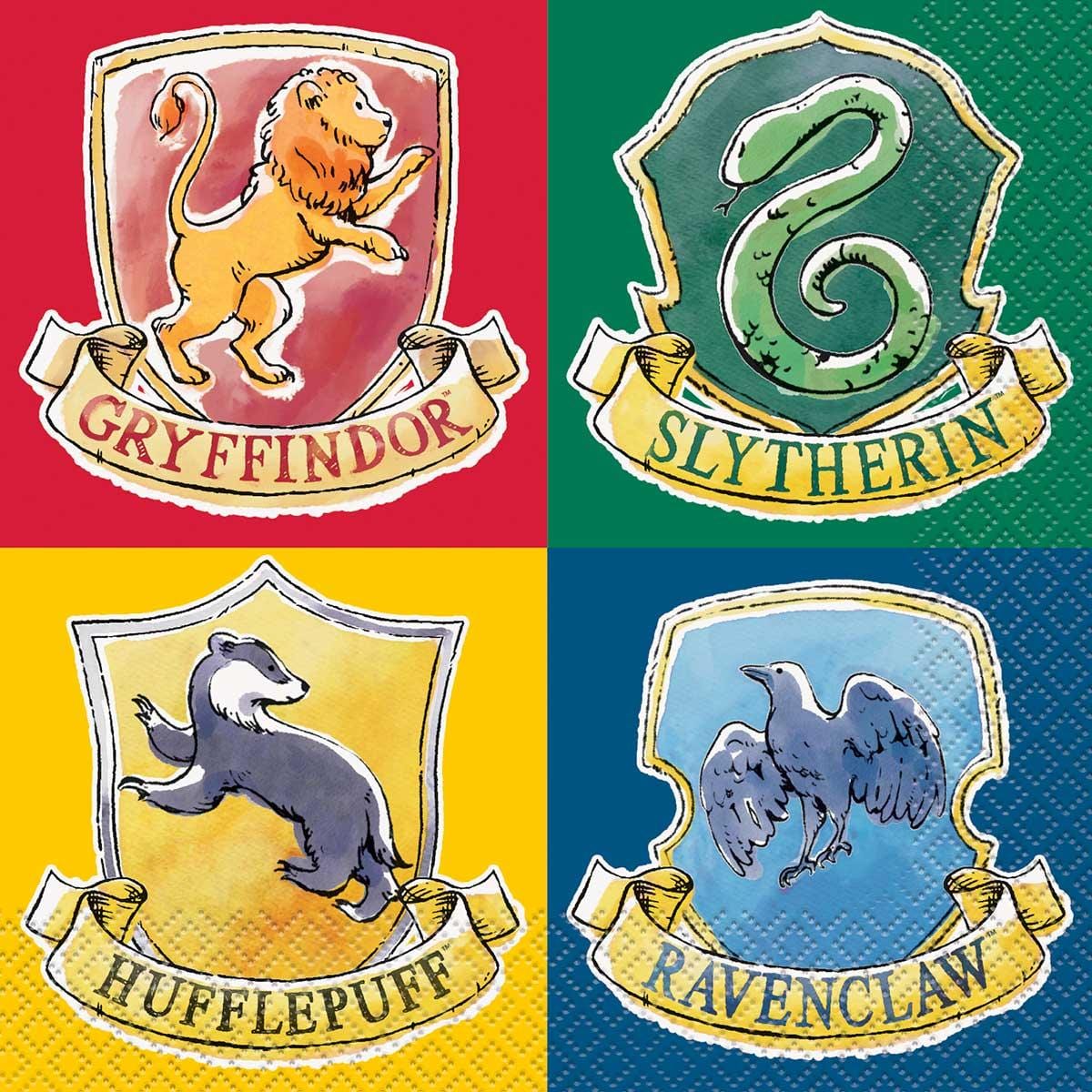 Harry Potter Lunch Napkins, 16 Count