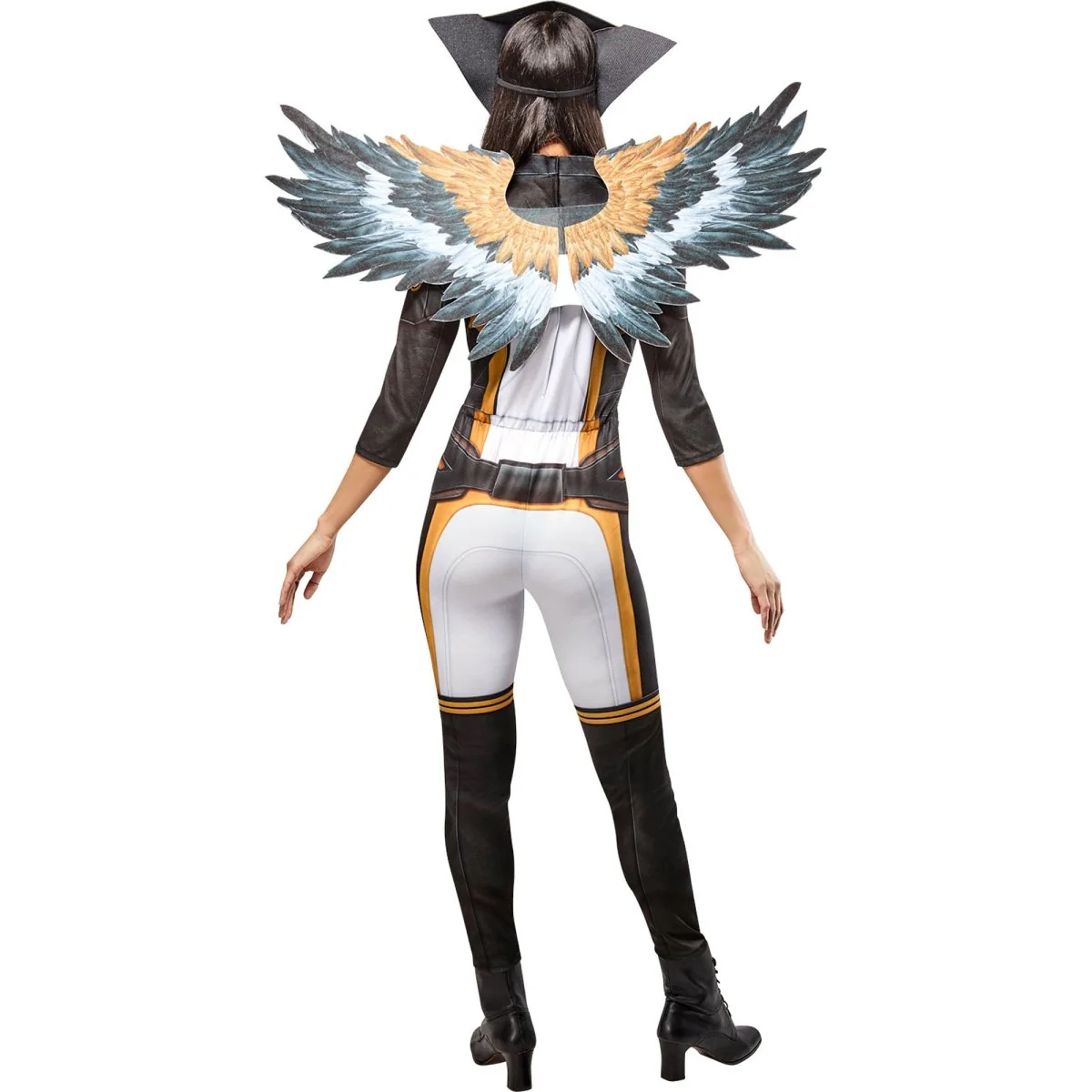 Hawk Girl Costume for Adults, Jumpsuit and Wings, DC Comics - Image 3