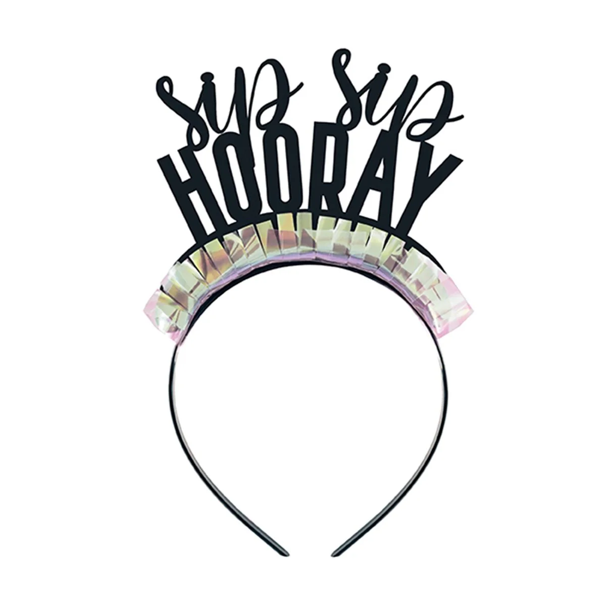 Headband with Iridescent Fringe, Assortment, 1 Count - Image 3