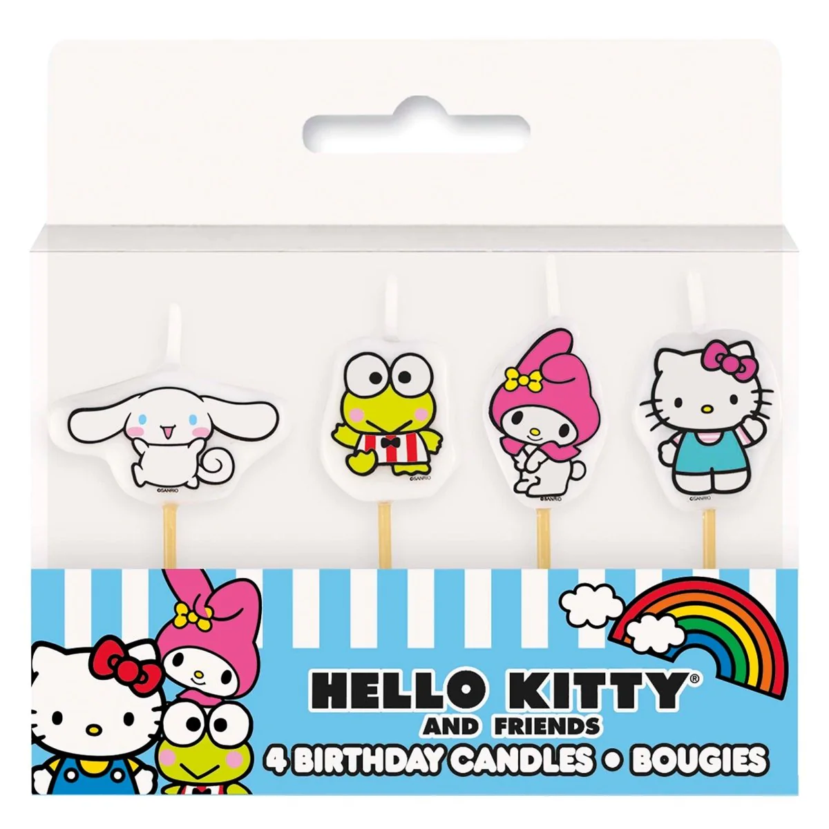 Hello Kitty and Friends Birthday Pick Candles, 4 Count - Image 2