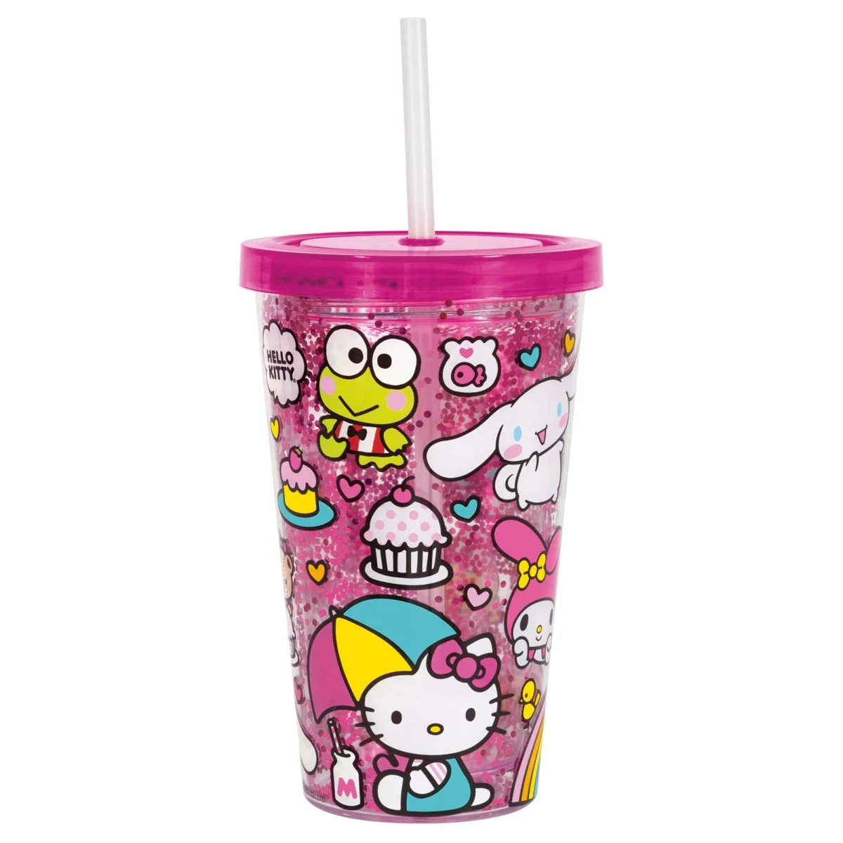 Hello Kitty and Friends Birthday Pink Party Favour Cup, 16 Oz, 1 Count