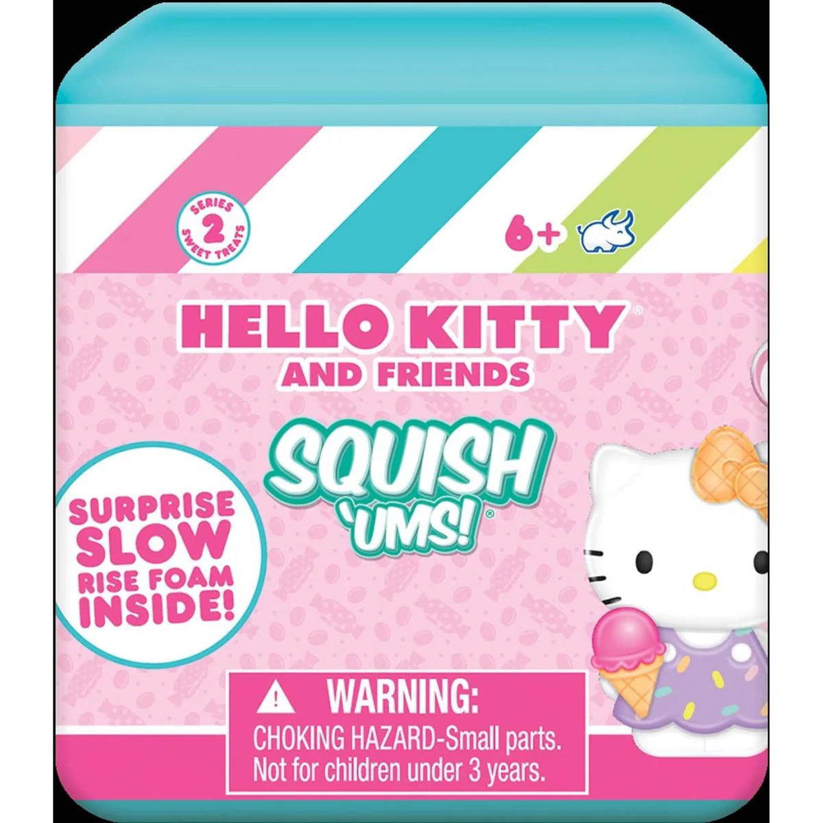 Hello Kitty Squish'ums Foam Character, Assortment, 1 Count - Image 2