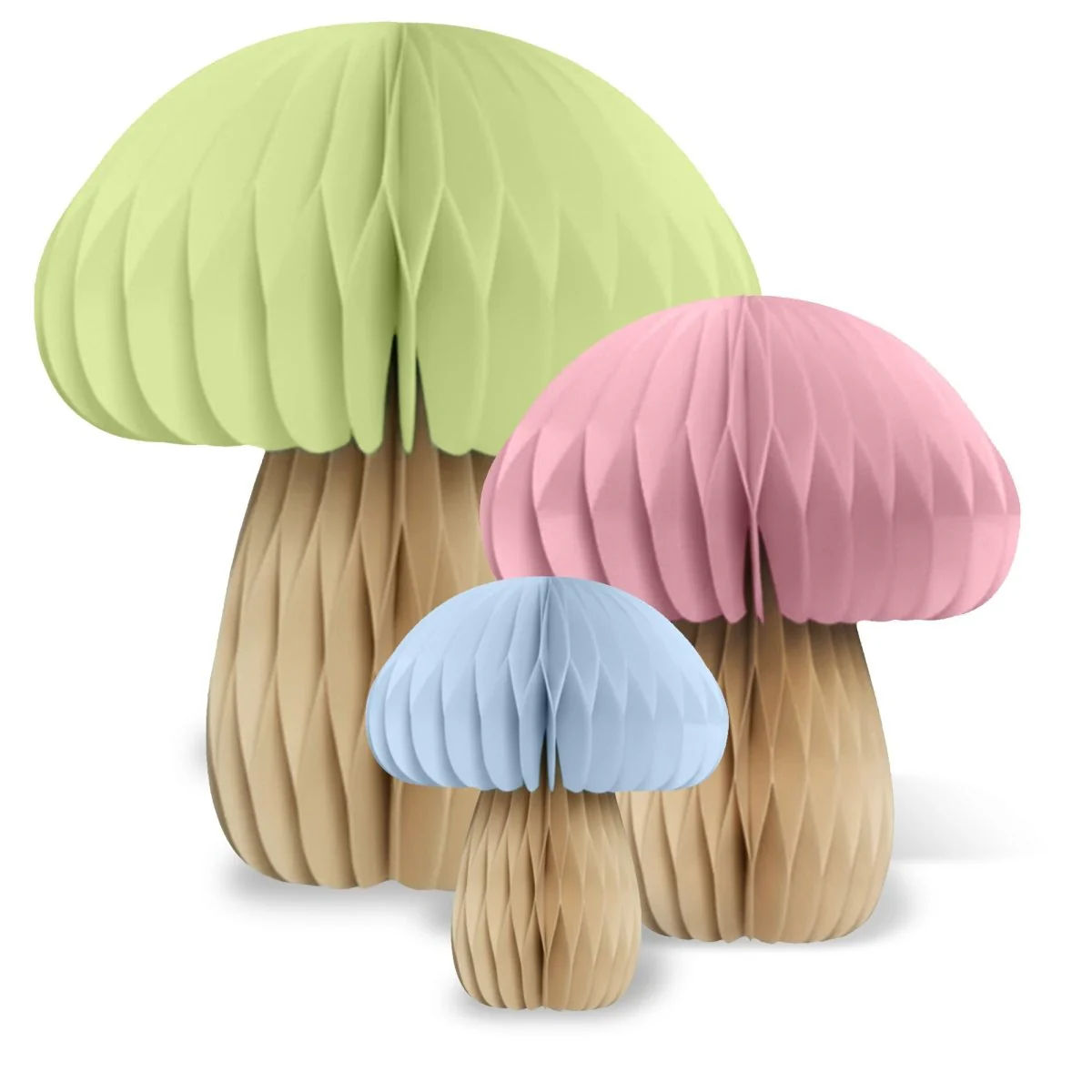 Hello Little One Honeycomb Centerpieces Kit, 3 Count