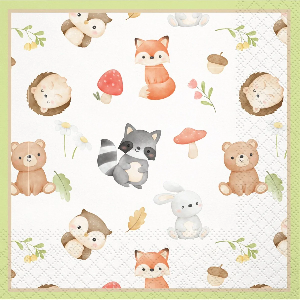 Hello Little One Large Lunch Napkins, 16 Count