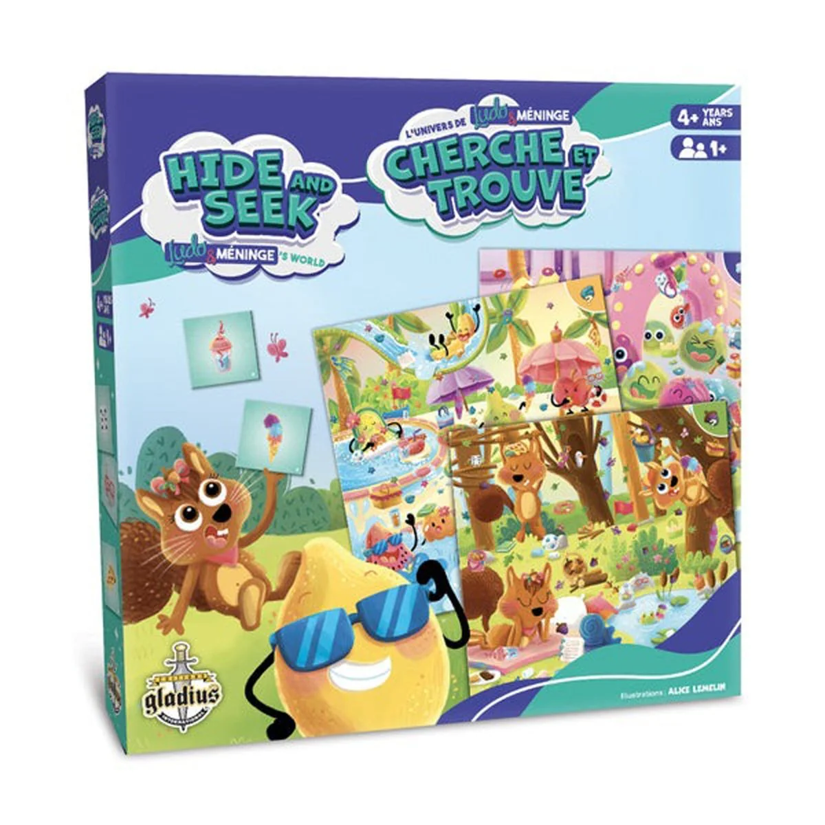 Ludo and Méninge's World Hide and Seek Game, 1 Count