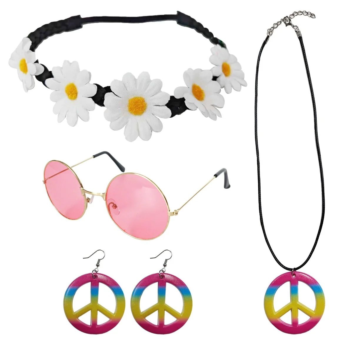 Hippie Accessory Set for Adults