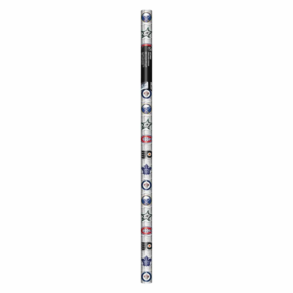Hockey NHL Gift Wrap Roll, 5 ft
