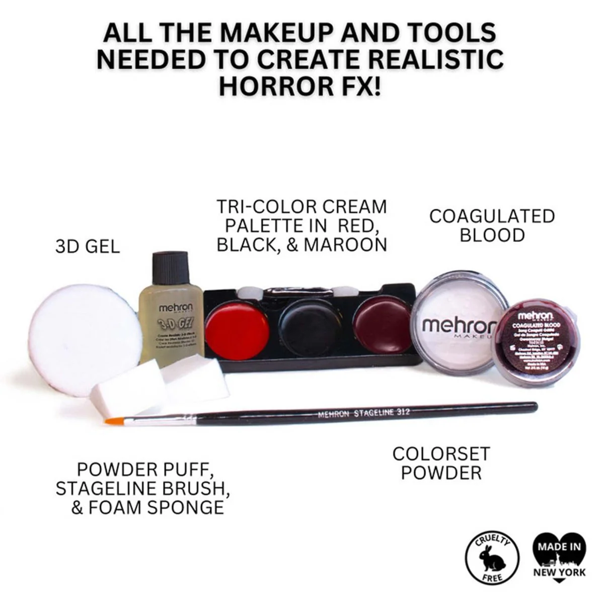 Horror FX Makeup Kit, 1 Count - Image 3