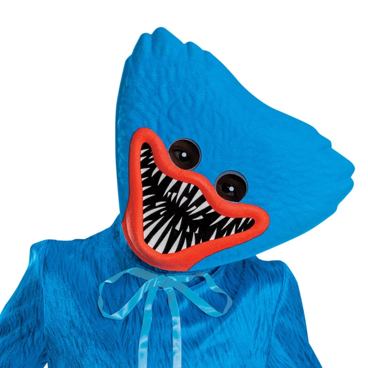 Huggy Wuggy Classic Costume for Kids, Poppy Playtime, Jumpsuit with Hands and Mask - Image 3