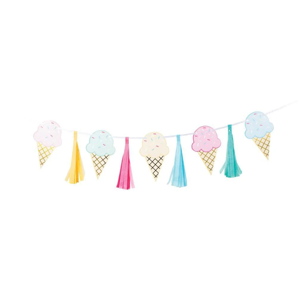 Ice Cream Party banner