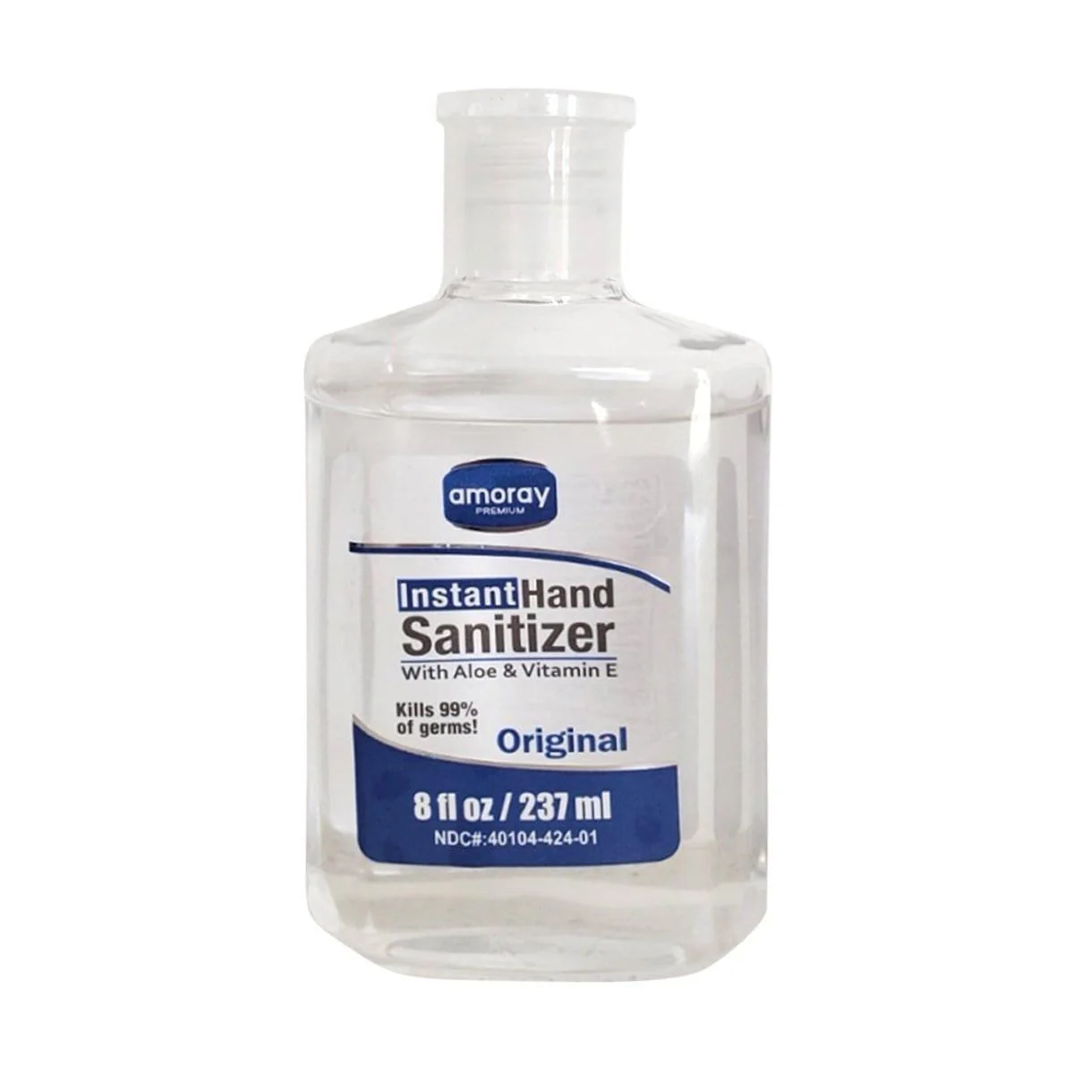 Instant hand sanitizer with aloe, 8 ounces