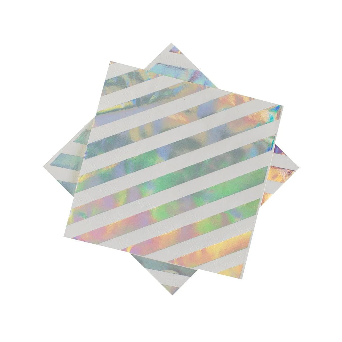 Iridescent Beverage Napkins, 16 Count - Image 2