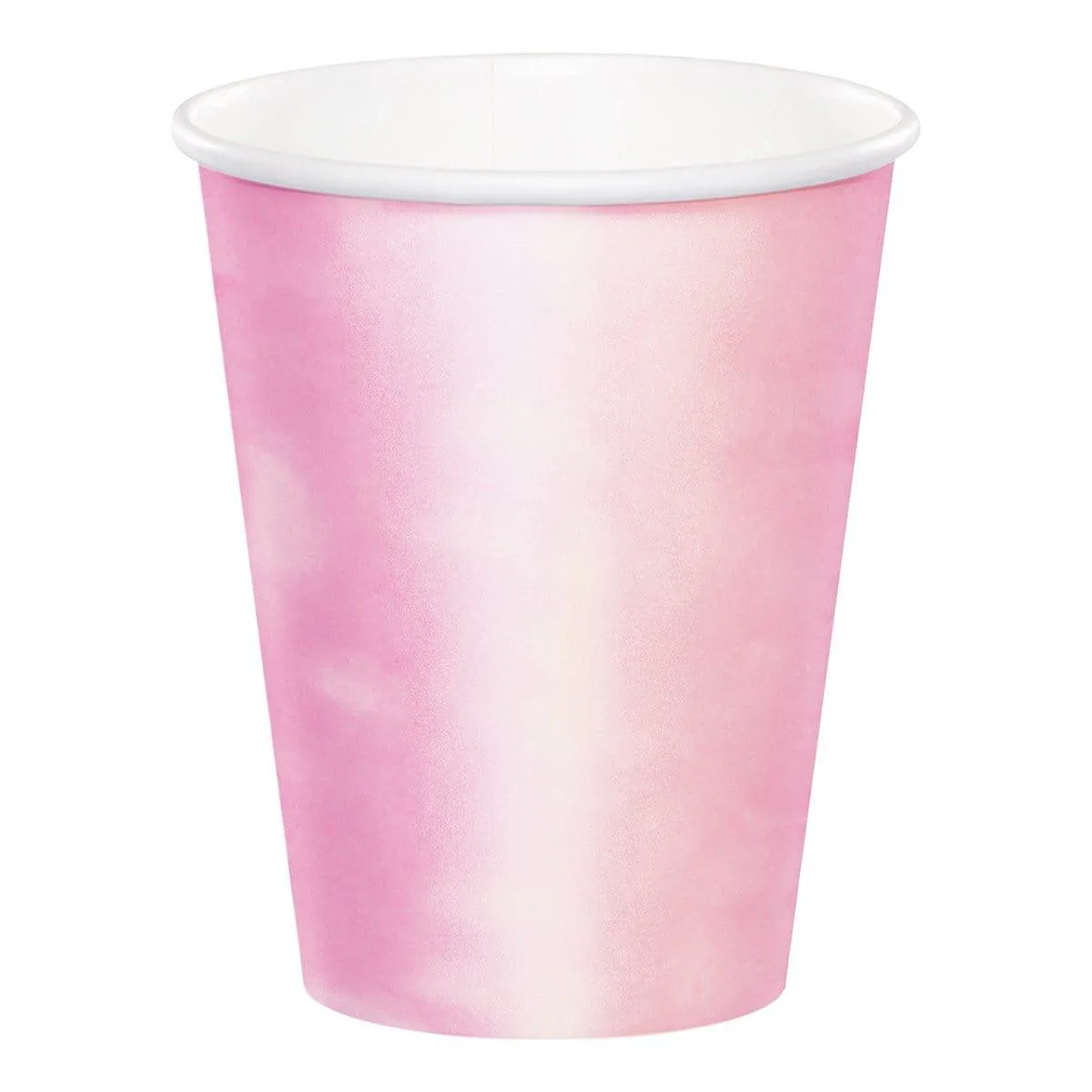Iridescent Paper Cups 9 Ounces, 8 per Package
