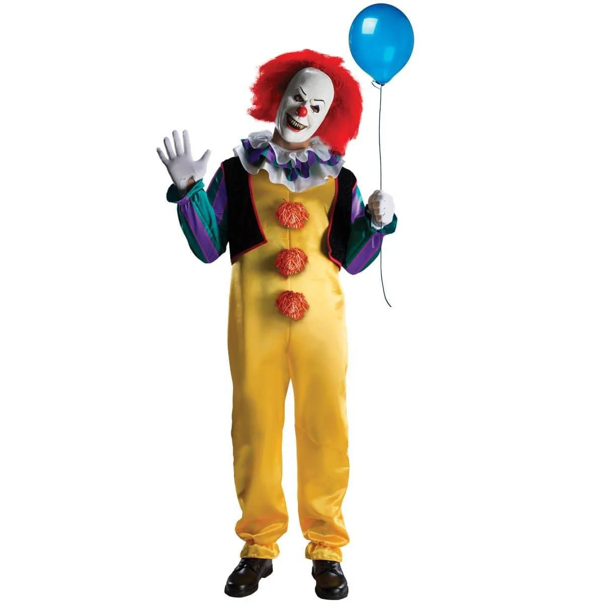 Pennywise Original Deluxe Costume for Adults, IT