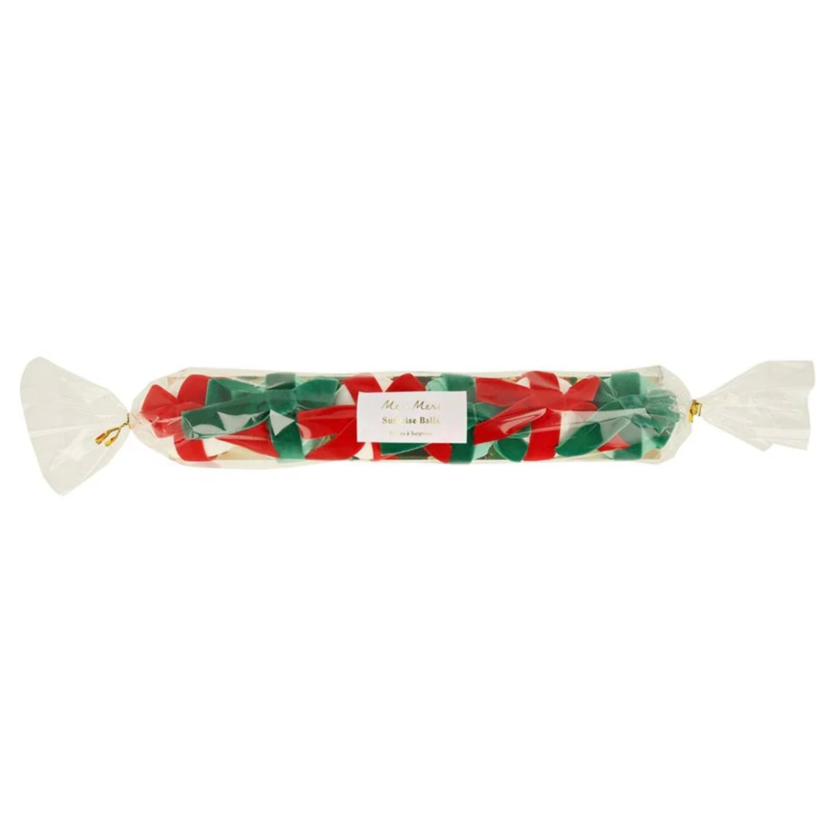 Jolly Christmas Big Bow Surprise Balls, 6 Count - Image 2