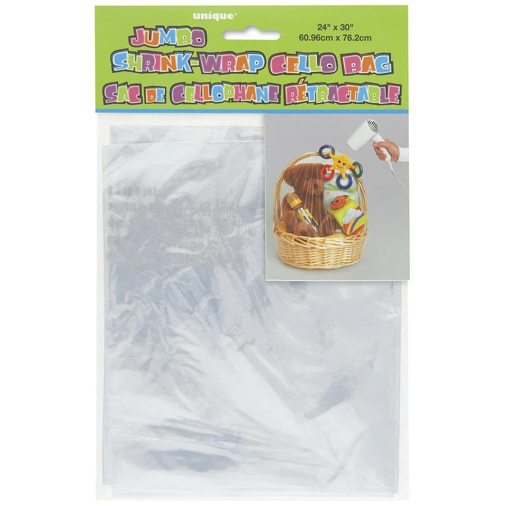 Jumbo Shrink Wrap Cello Bag