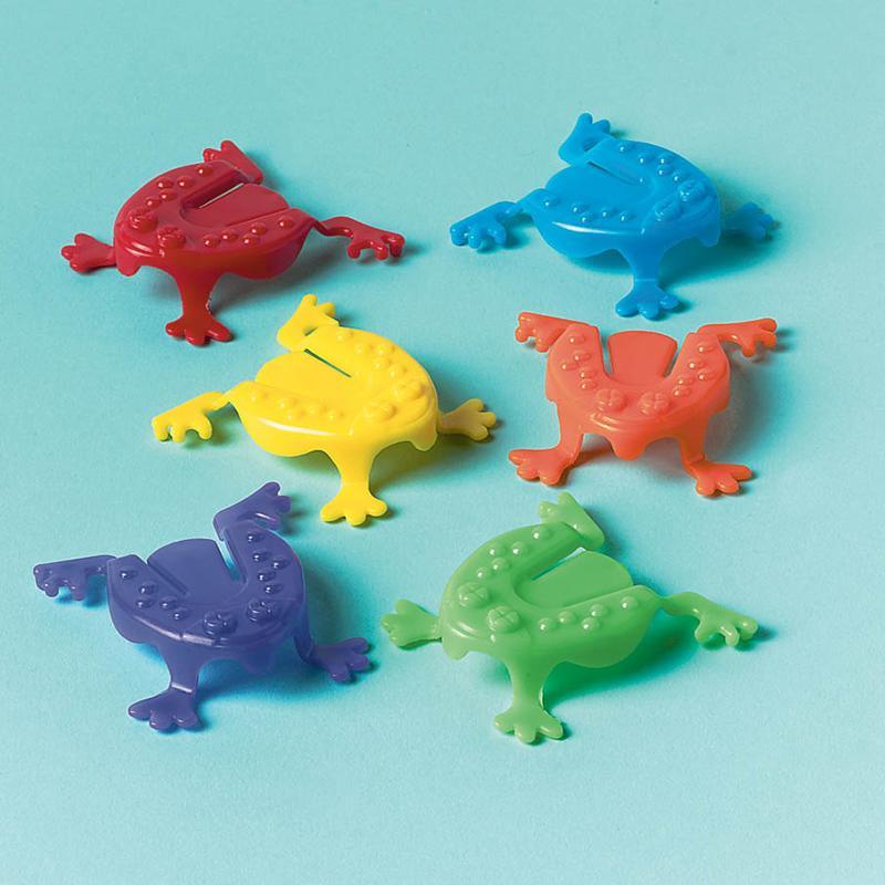 Jumping frogs, 12 per package
