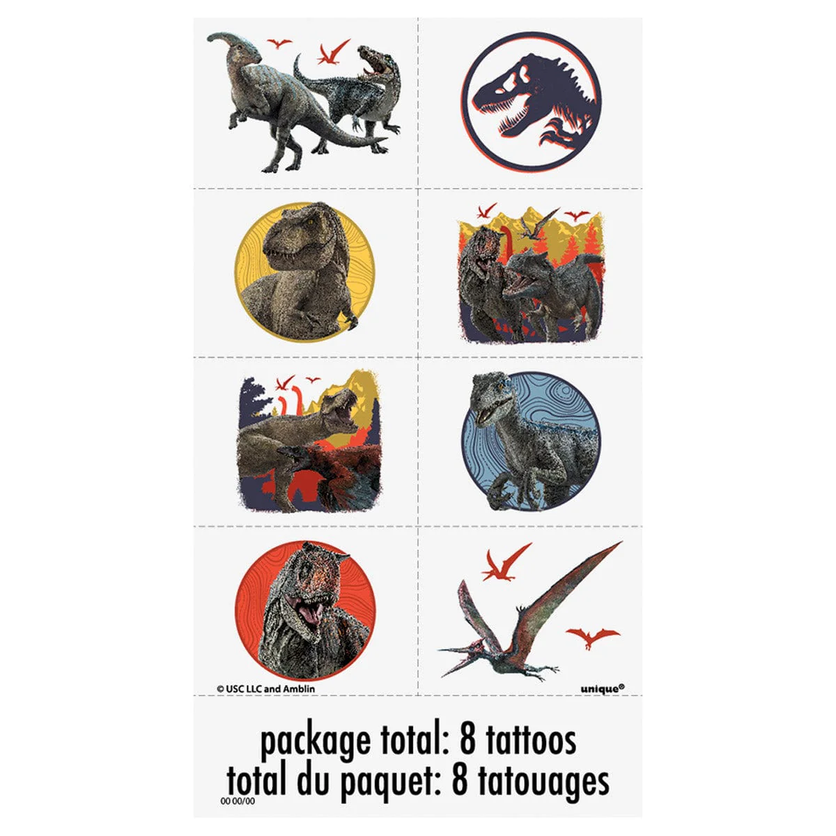 Jurassic World Mega Party Favour Pack for 8 kids, 48 Count - Image 7