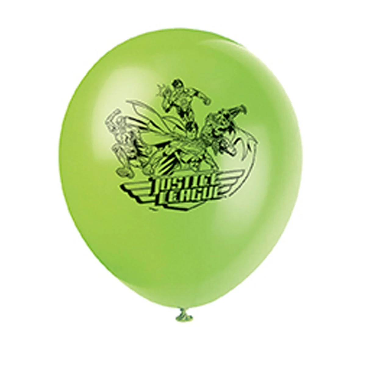 Justice League Latex Balloons, 12 Inches, 8 Count - Image 2