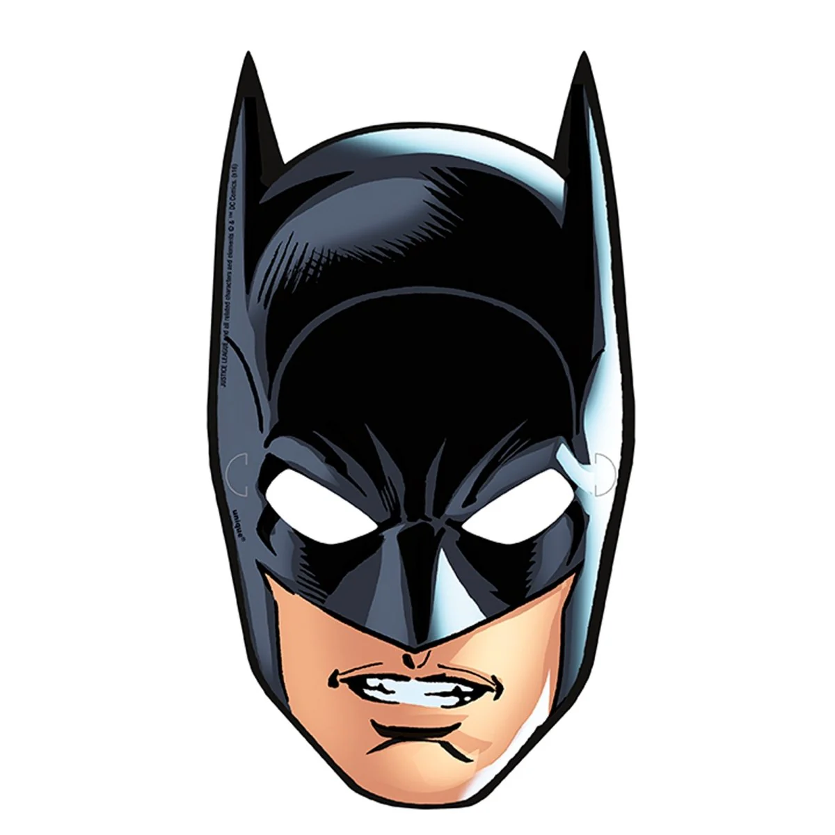 Justice League Paper Party Masks, 8 Count - Image 2
