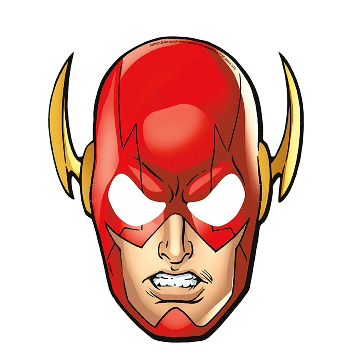 Justice League Paper Party Masks, 8 Count - Image 3