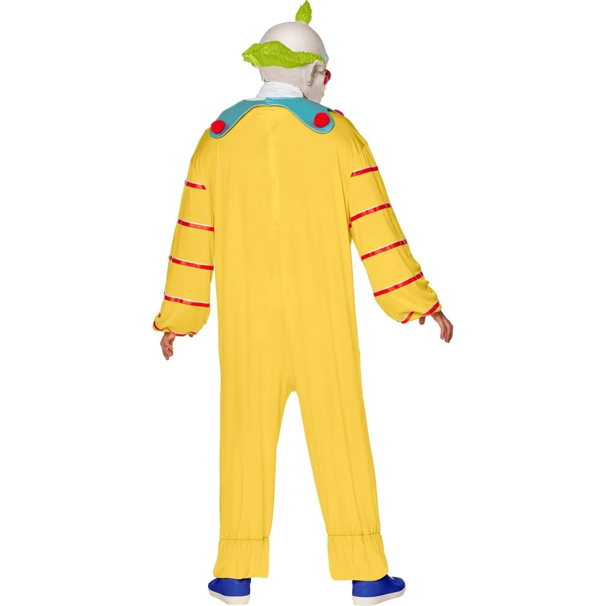 Killer Klowns Shorty Costume for Adults, Jumpsuit, Collar and Mask - Image 2