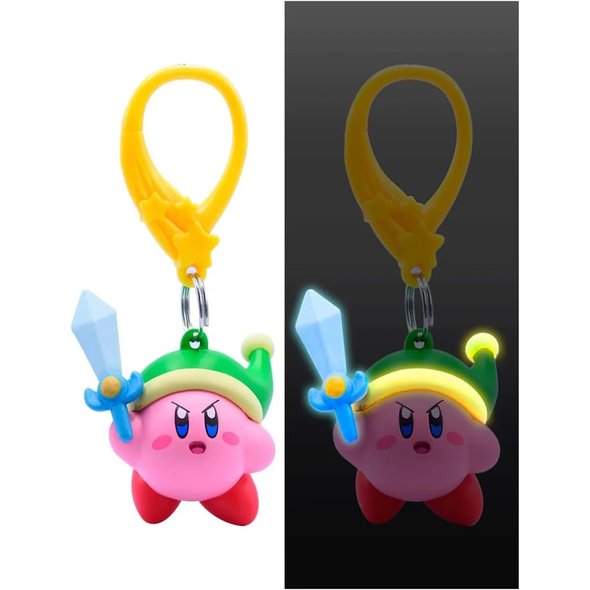 Nintendo Kirby Glow in the Dark Backpack Hangers, Assortment, 1 Count - Image 3